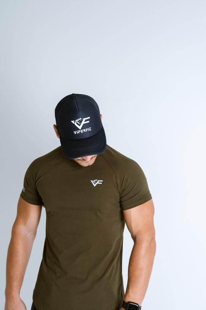 Army Green Venum Men's T-shirt - 4