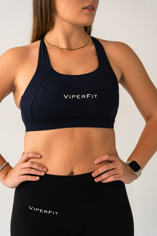 Pulse Sports Bra - Navy Blue