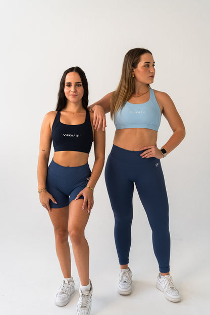 Luxe Pro Leggings - Gray Blue
