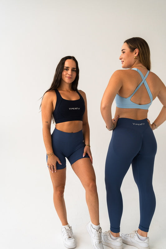 Luxe Pro Leggings - Gray Blue
