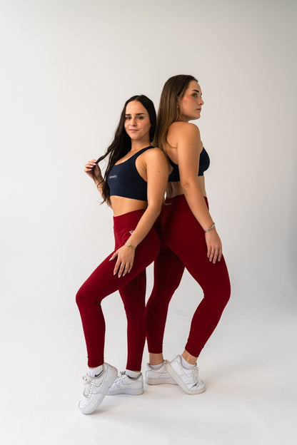 Luxe Pro Leggings - Wine