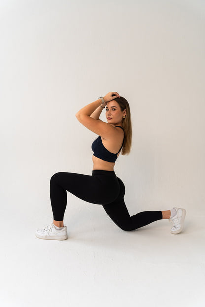 Pulse Scrunch Leggings - Black