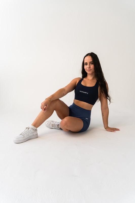Luxe Pro Shorts - Gray Blue